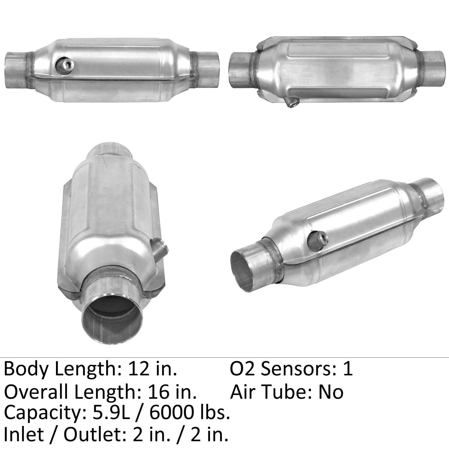 Eastern Catalytic Catalytic Converter 82734