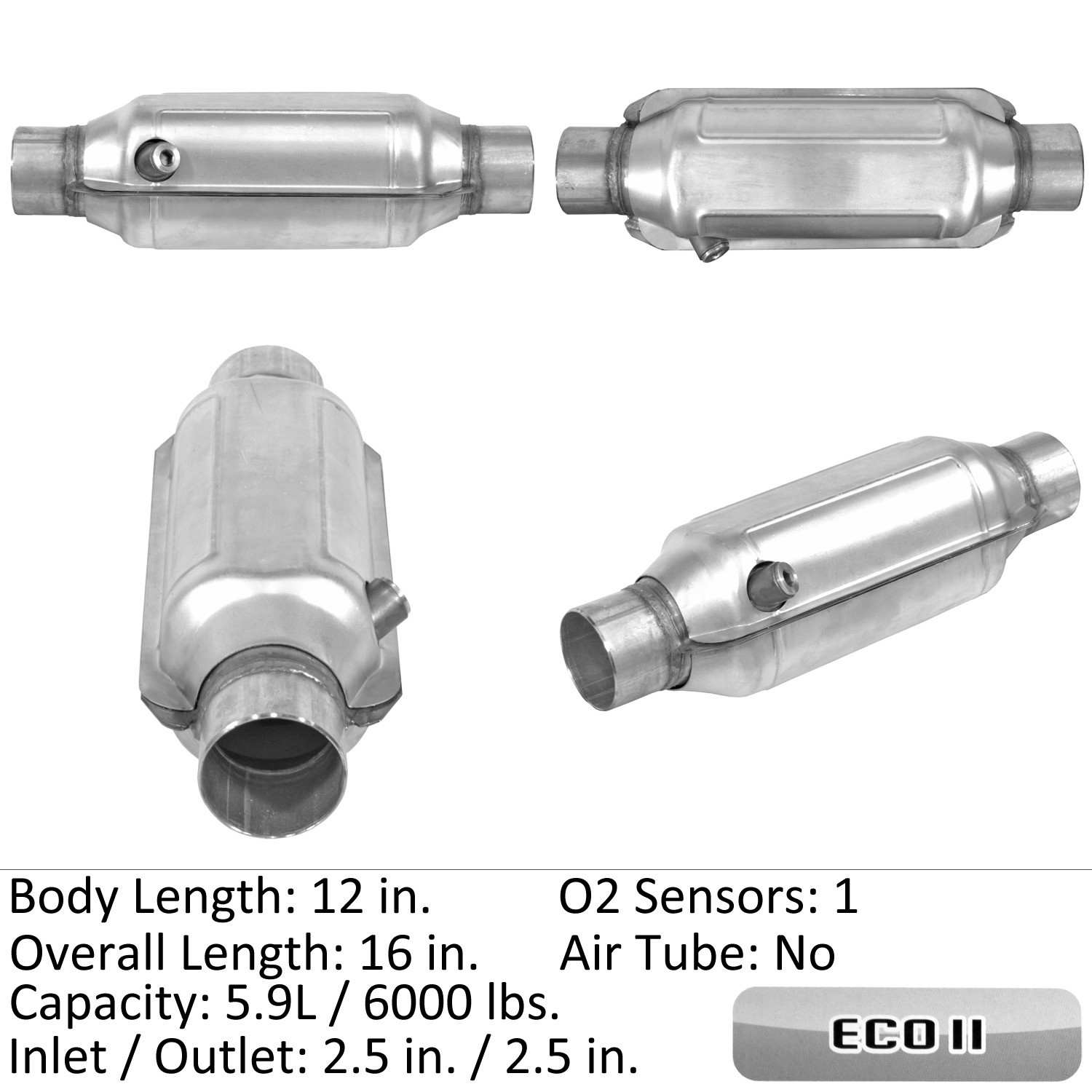 Eastern Catalytic Catalytic Converter 82736