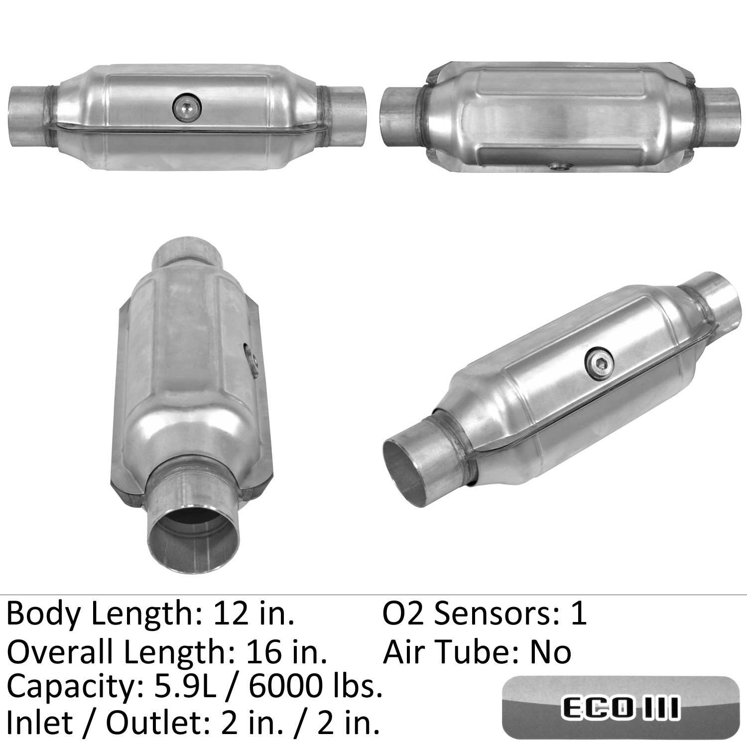 Eastern Catalytic Catalytic Converter 92624