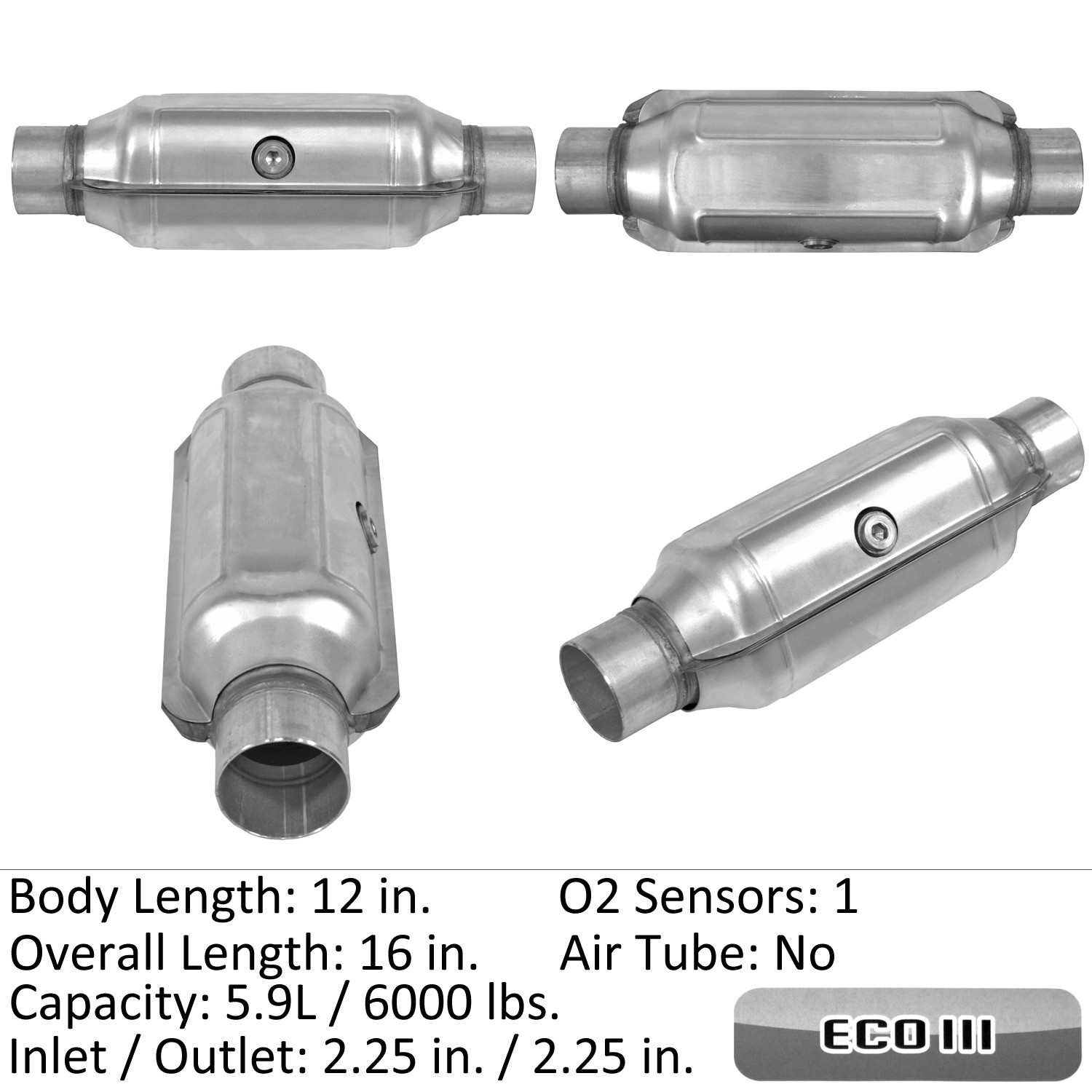 Eastern Catalytic Catalytic Converter 92625