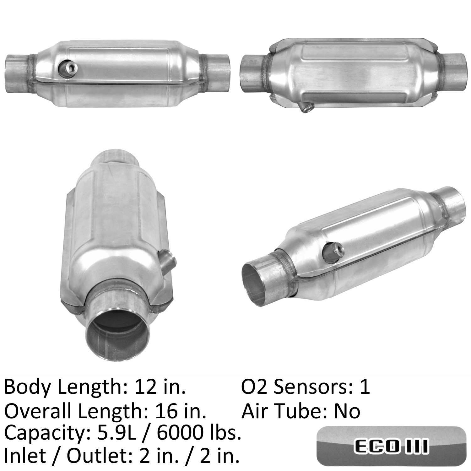 Eastern Catalytic Catalytic Converter 92734