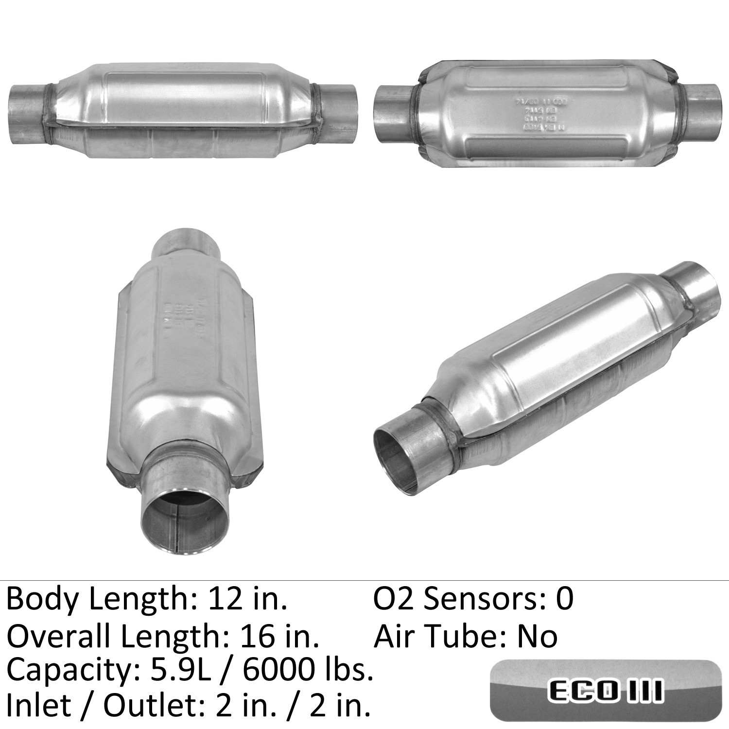 Eastern Catalytic Catalytic Converter 92774