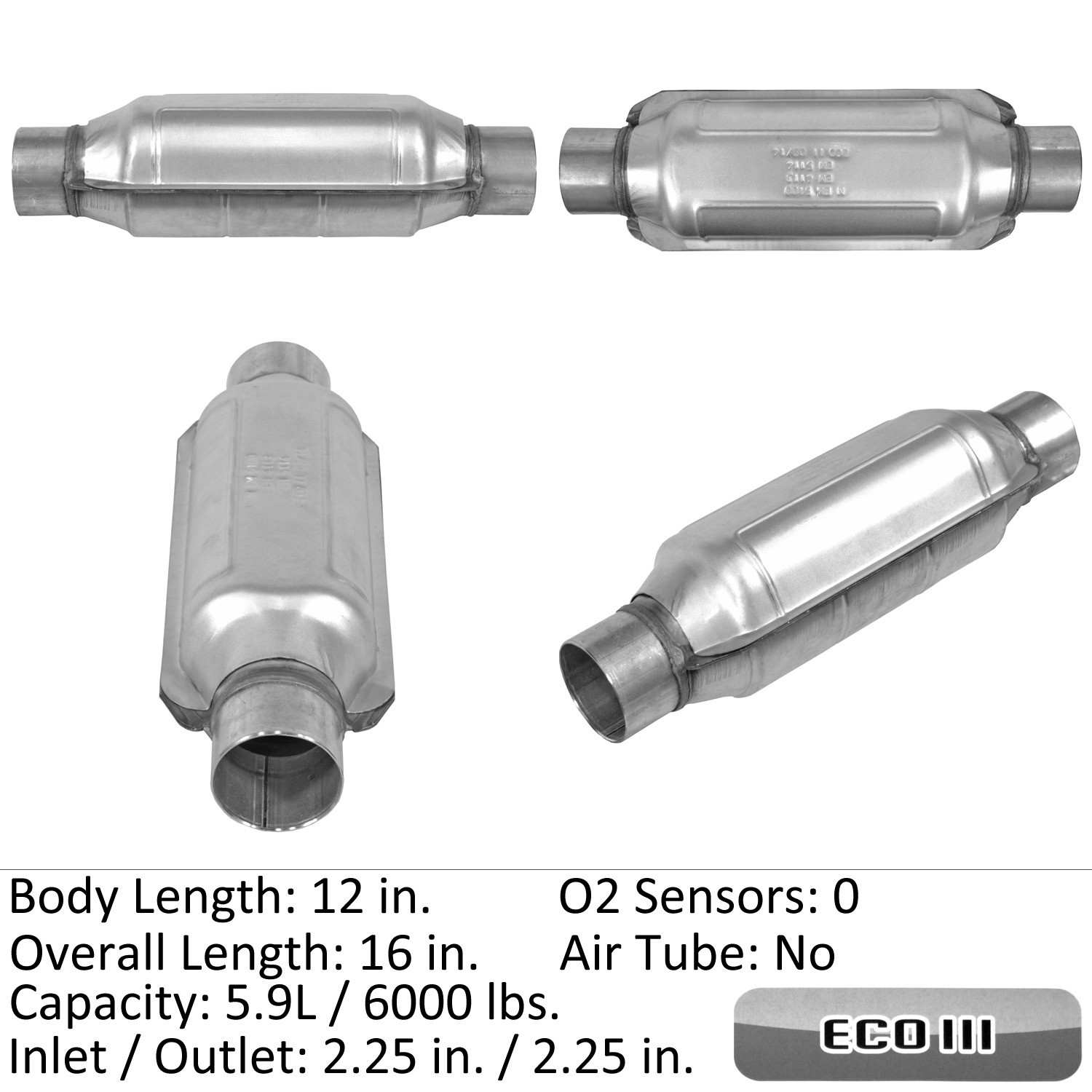 Eastern Catalytic Catalytic Converter 92775