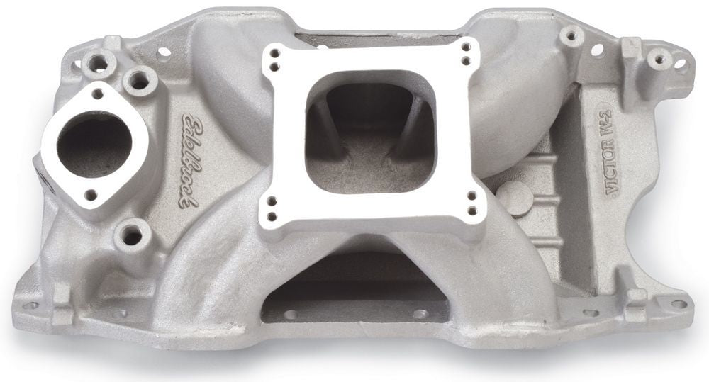 Edelbrock SBM Victor Manifold - Discontinued 08/28/17 VD Intake Manifolds and Components Intake Manifolds main image