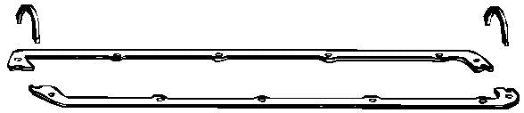 Elring Engine Valve Cover Gasket Set 045.616