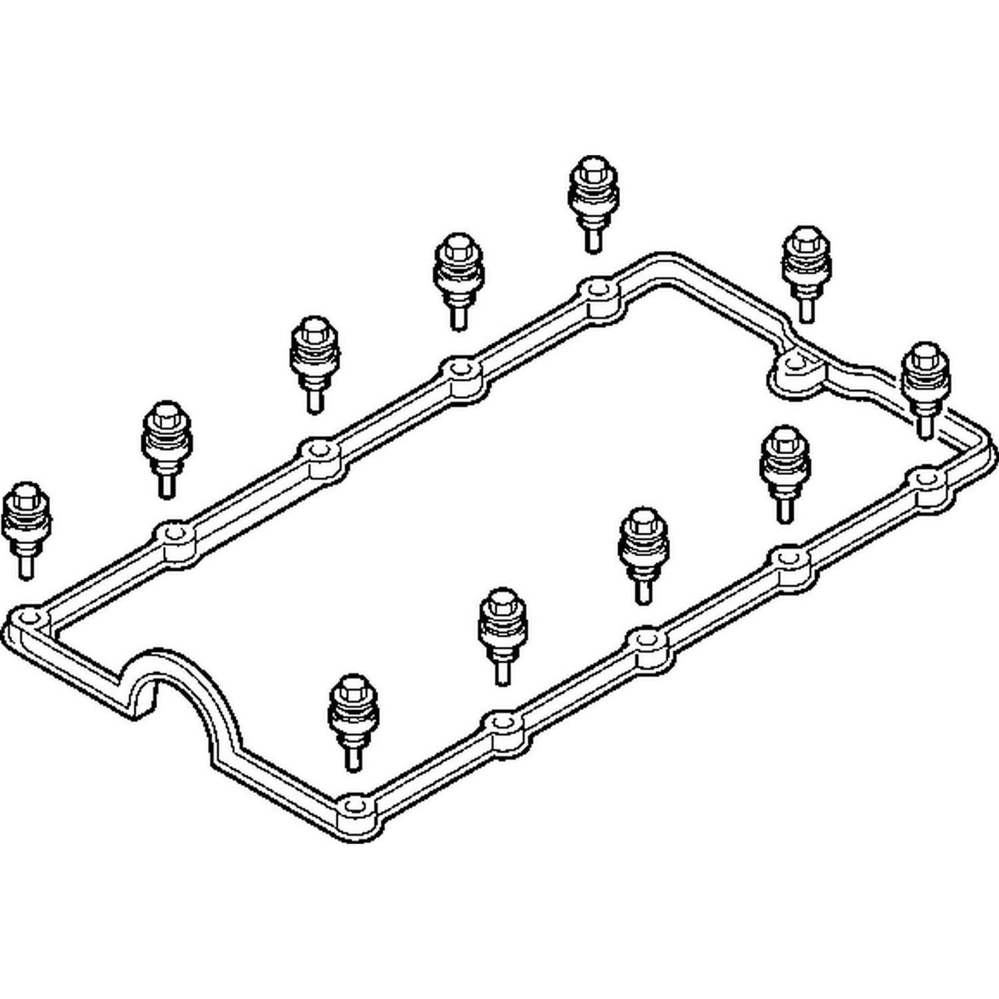 Elring Engine Cylinder Head Gasket 173.011