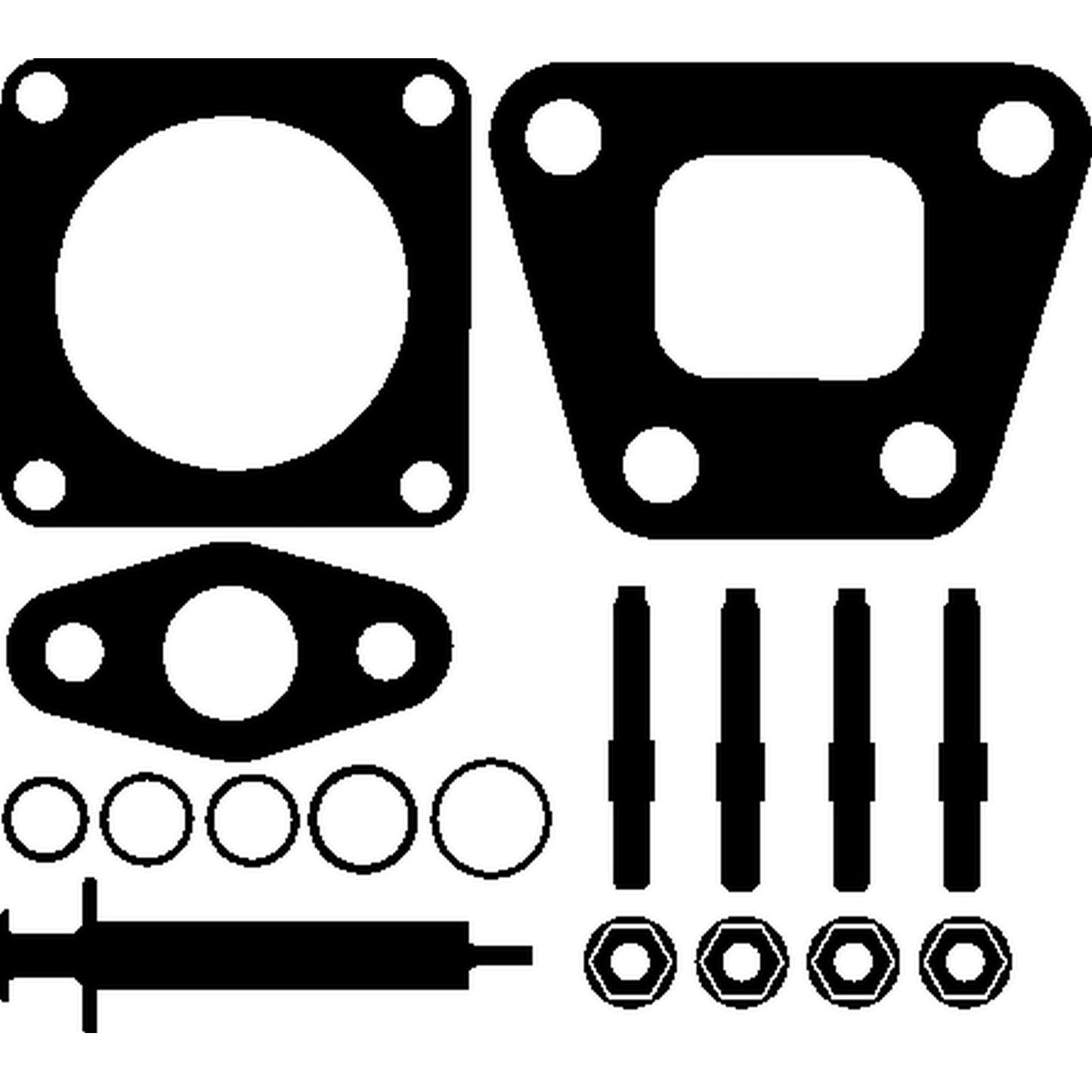 Elring Turbocharger Mounting Kit 196.610