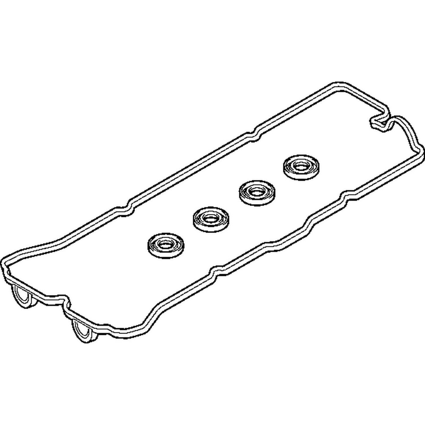 Elring Engine Valve Cover Gasket Set 389.330