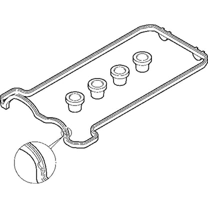 Elring Engine Valve Cover Gasket Set 475.840