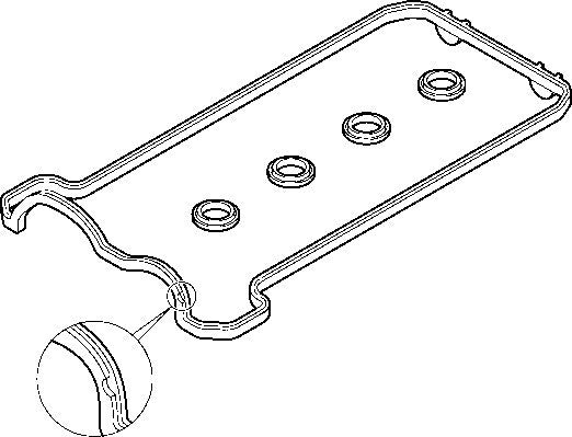 Elring Engine Valve Cover Gasket Set 475.860