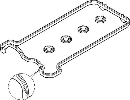 Elring Engine Valve Cover Gasket Set 475.860