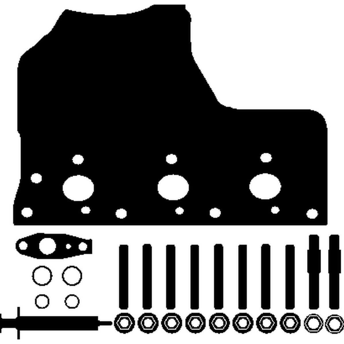 Elring Mounting Kit, Turbocharger 790.210