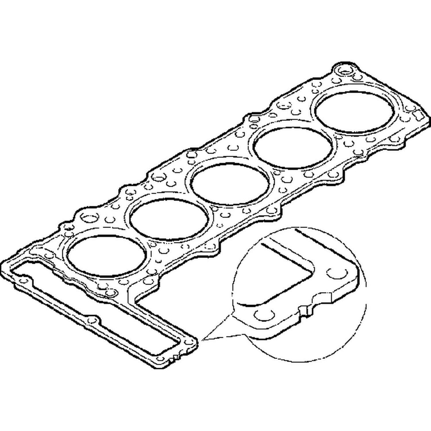 Elring Engine Cylinder Head Gasket 796.160