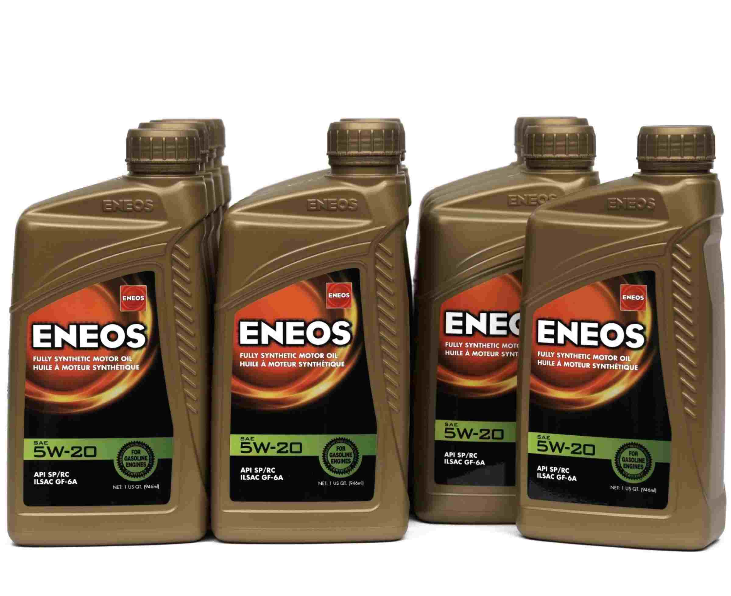 Eneos Full Syn Oil Case 5w20 12 X 1 Qt ENO3241-301