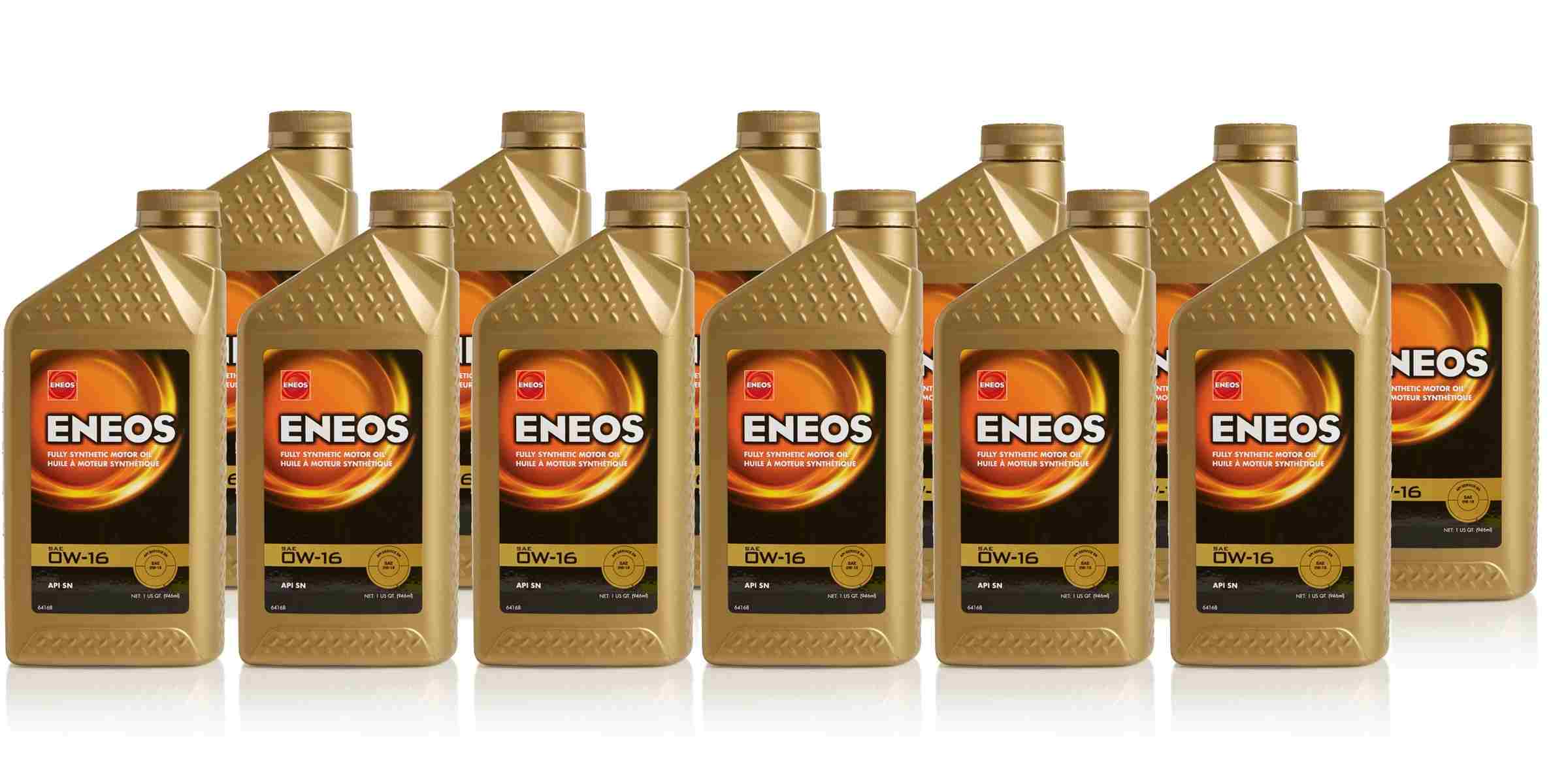 Eneos Full Syn Oil 0w16 Case 12 X 1 Qt ENO3251-301