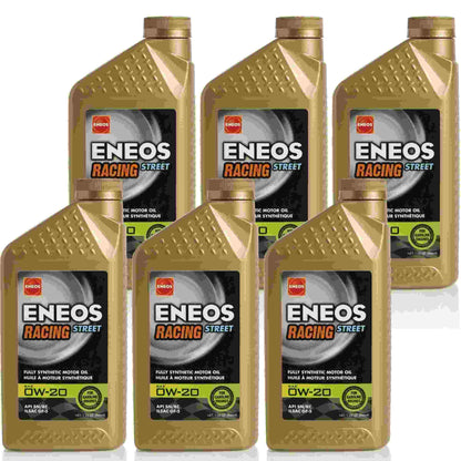 Eneos Racing Street 0w20 Case 6 X 1Qt ENO3901-302