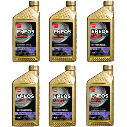 Eneos Racing Street 0w50 Case 6 X 1 Qt ENO3902-302