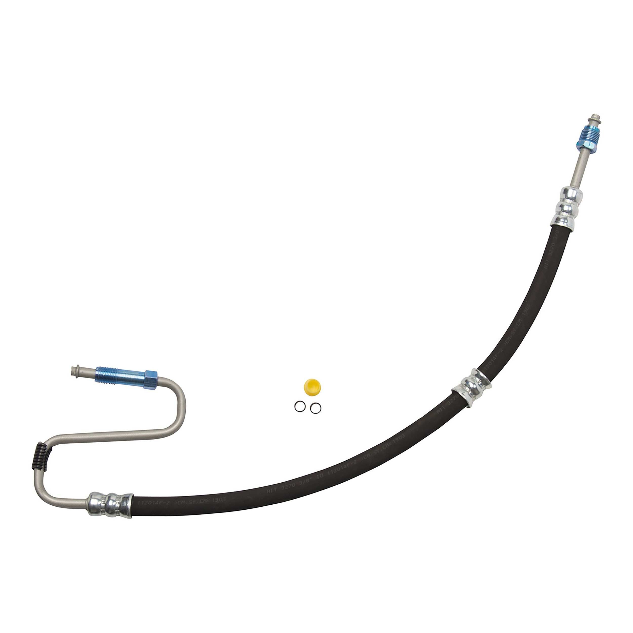 Edelmann Power Steering Pressure Line Hose Assembly  top view frsport 80671