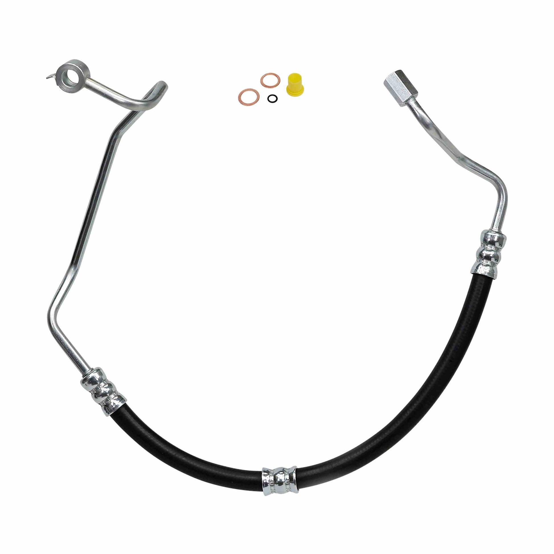 Edelmann Power Steering Pressure Line Hose Assembly  top view frsport 80767