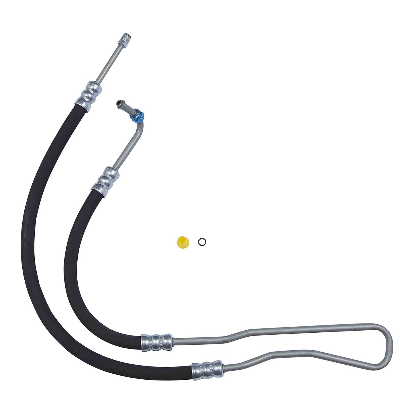 Edelmann Power Steering Pressure Line Hose Assembly  top view frsport 92140