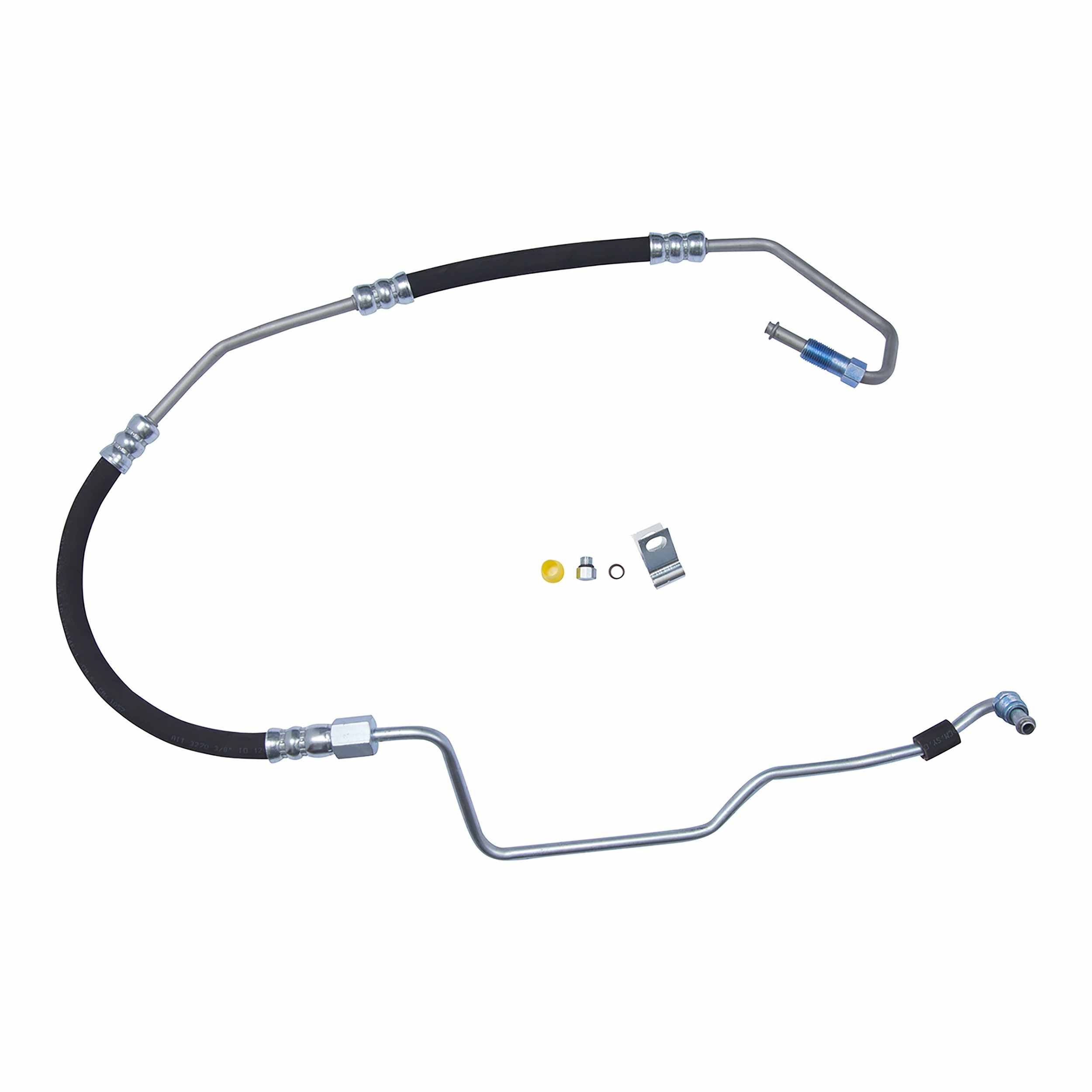 Edelmann Power Steering Pressure Line Hose Assembly  top view frsport 92165