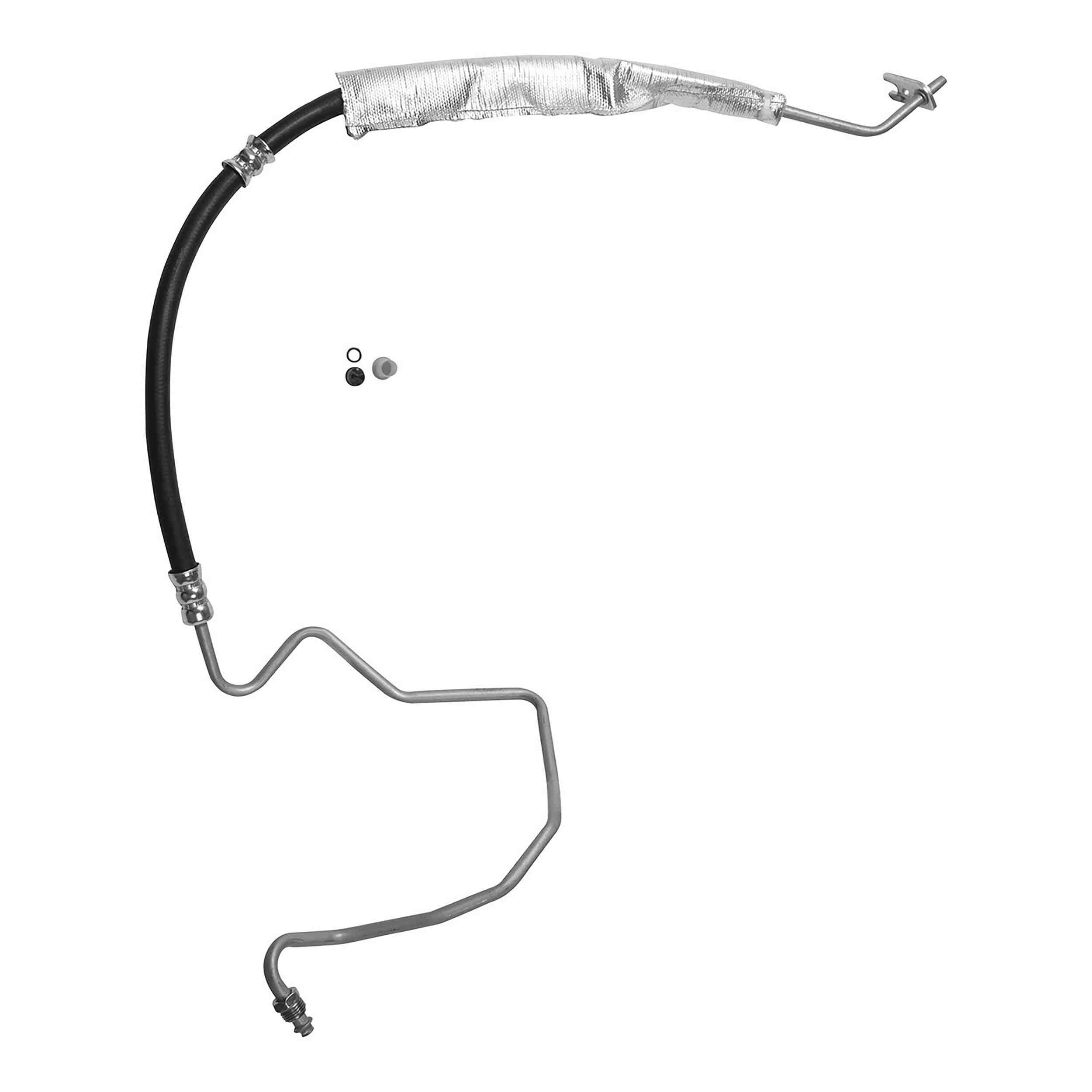Edelmann Power Steering Pressure Line Hose Assembly  top view frsport 92405