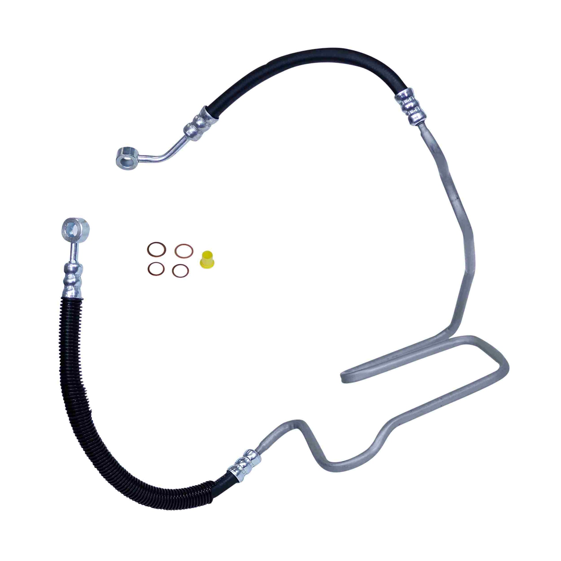 Edelmann Power Steering Pressure Line Hose Assembly  top view frsport 92561