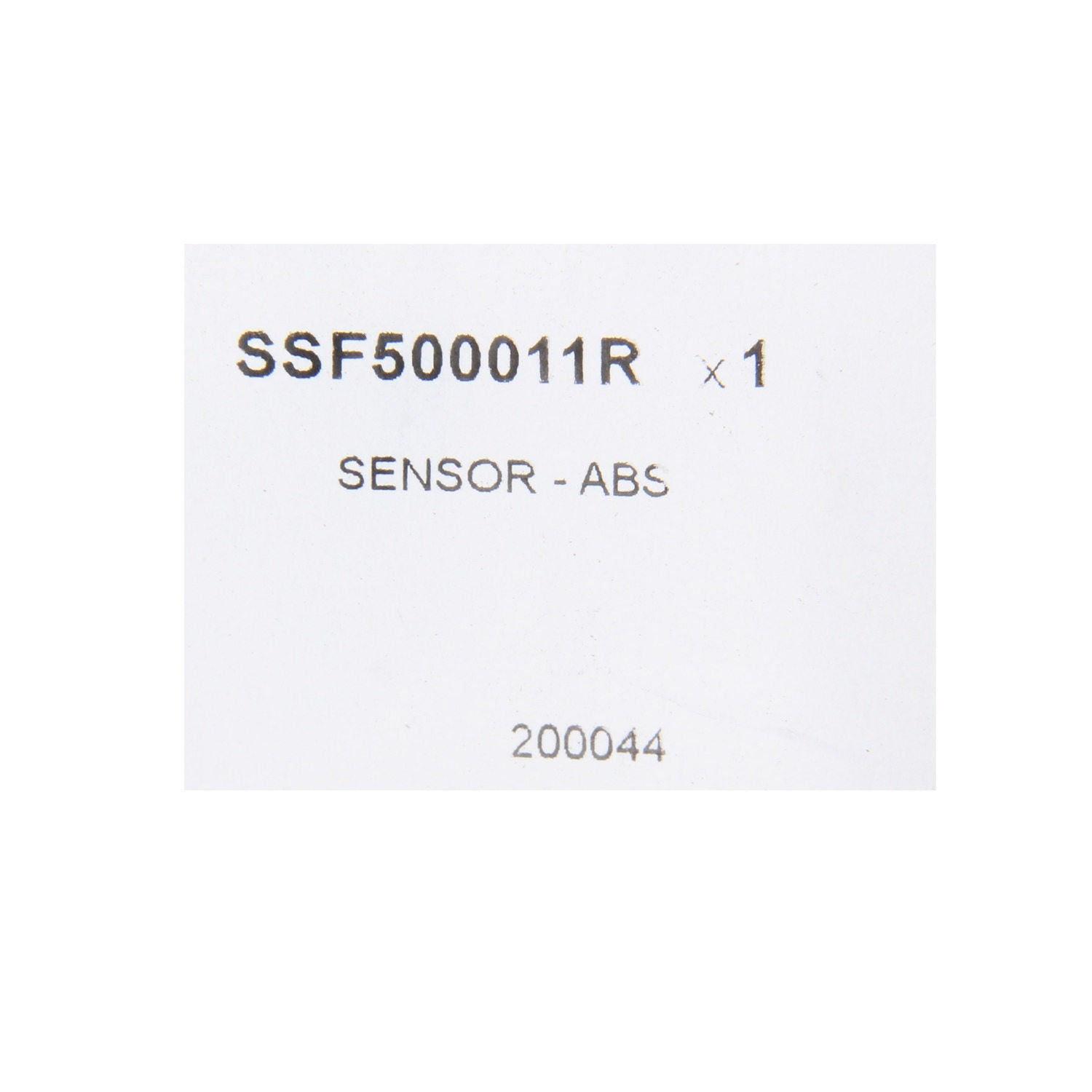 Eurospare ABS Wheel Speed Sensor