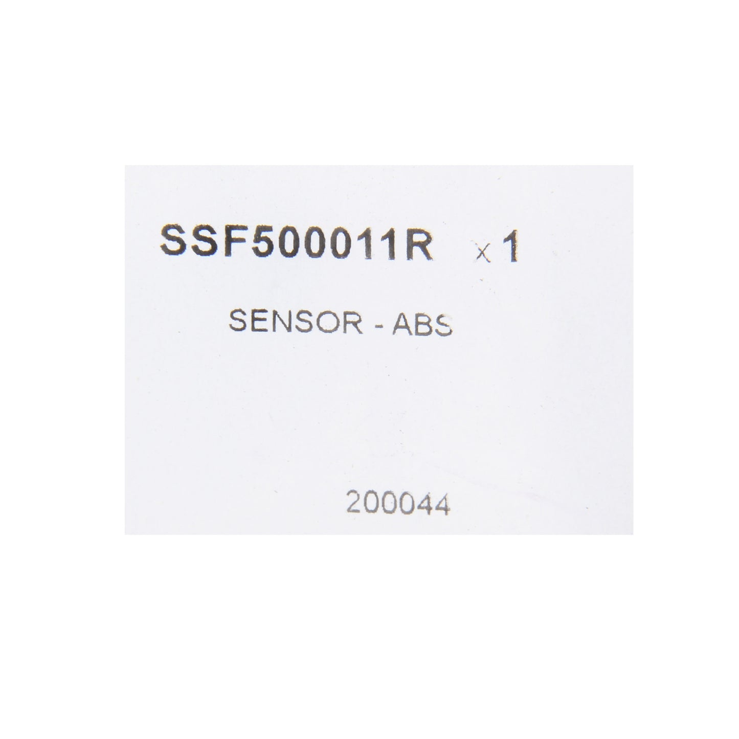 Eurospare ABS Wheel Speed Sensor