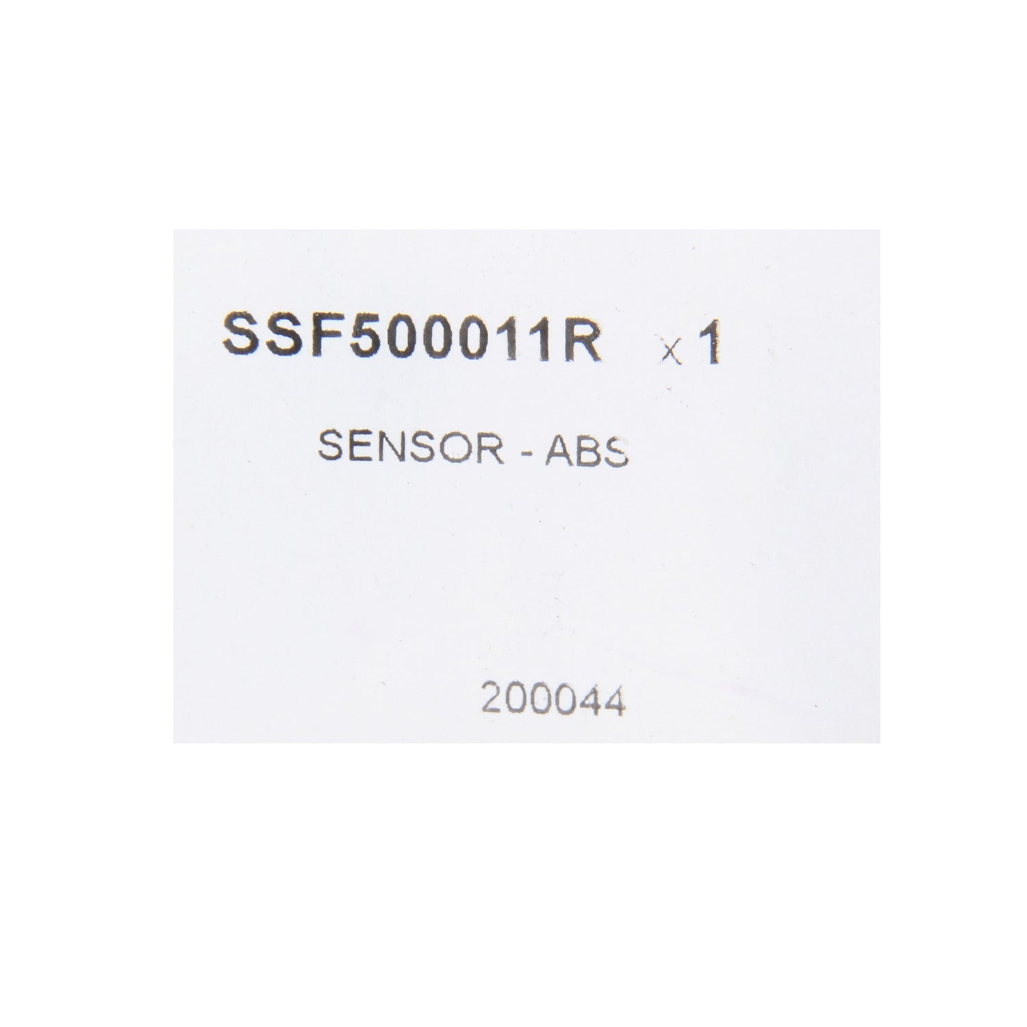 Eurospare ABS Wheel Speed Sensor