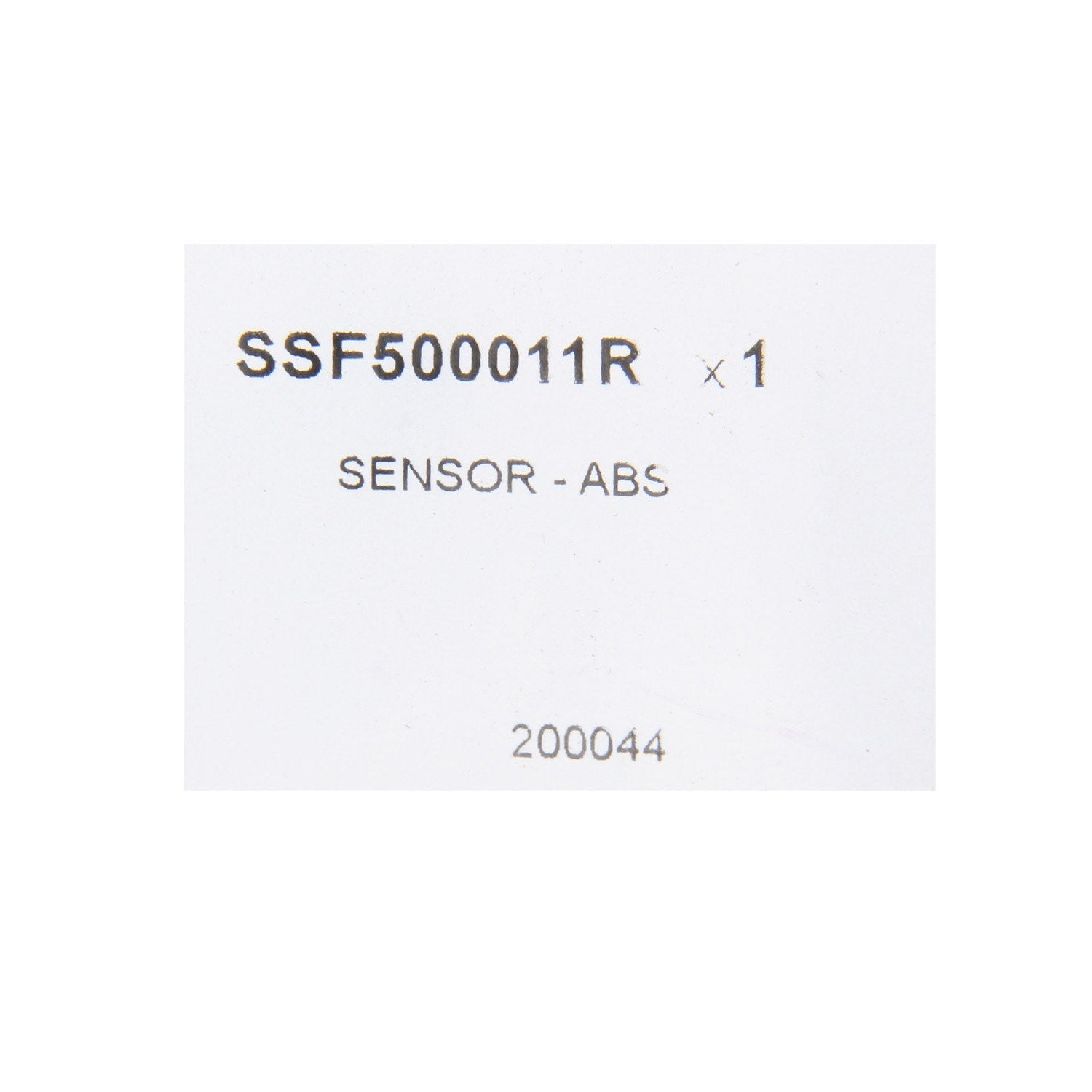 Eurospare ABS Wheel Speed Sensor