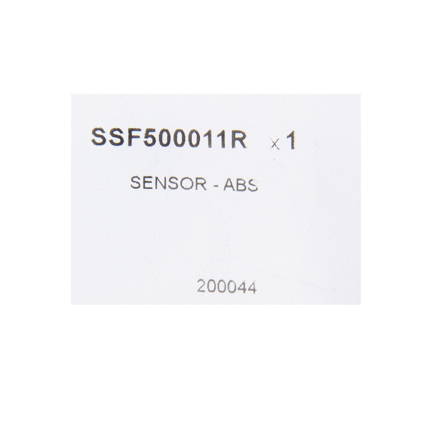 Eurospare ABS Wheel Speed Sensor