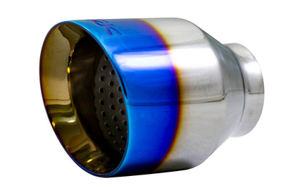 ARK 4.5" Universal Exhaust Tip ET003 (Burnt/Polish)