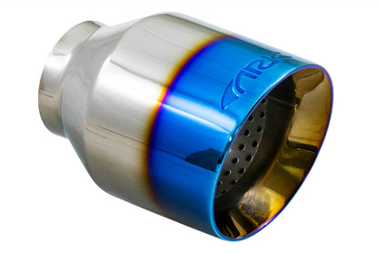 ARK 4.5" Universal Exhaust Tip ET004 (Burnt/Polish)