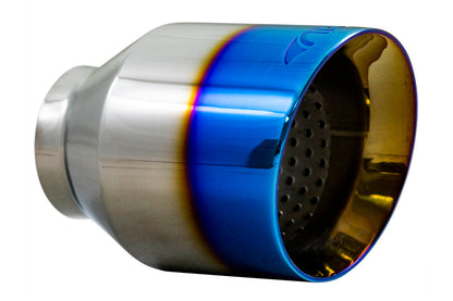 ARK 4.5" Universal Exhaust Tip ET004 (Burnt/Polish)