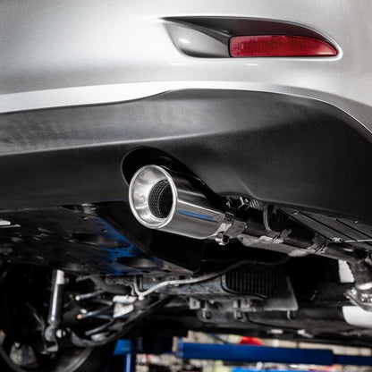 DC Sports DC Sport Polished Stainless Universal Bolt On Exhaust Slant Cut Tip 2.25" Inlet 3.75" Outlet