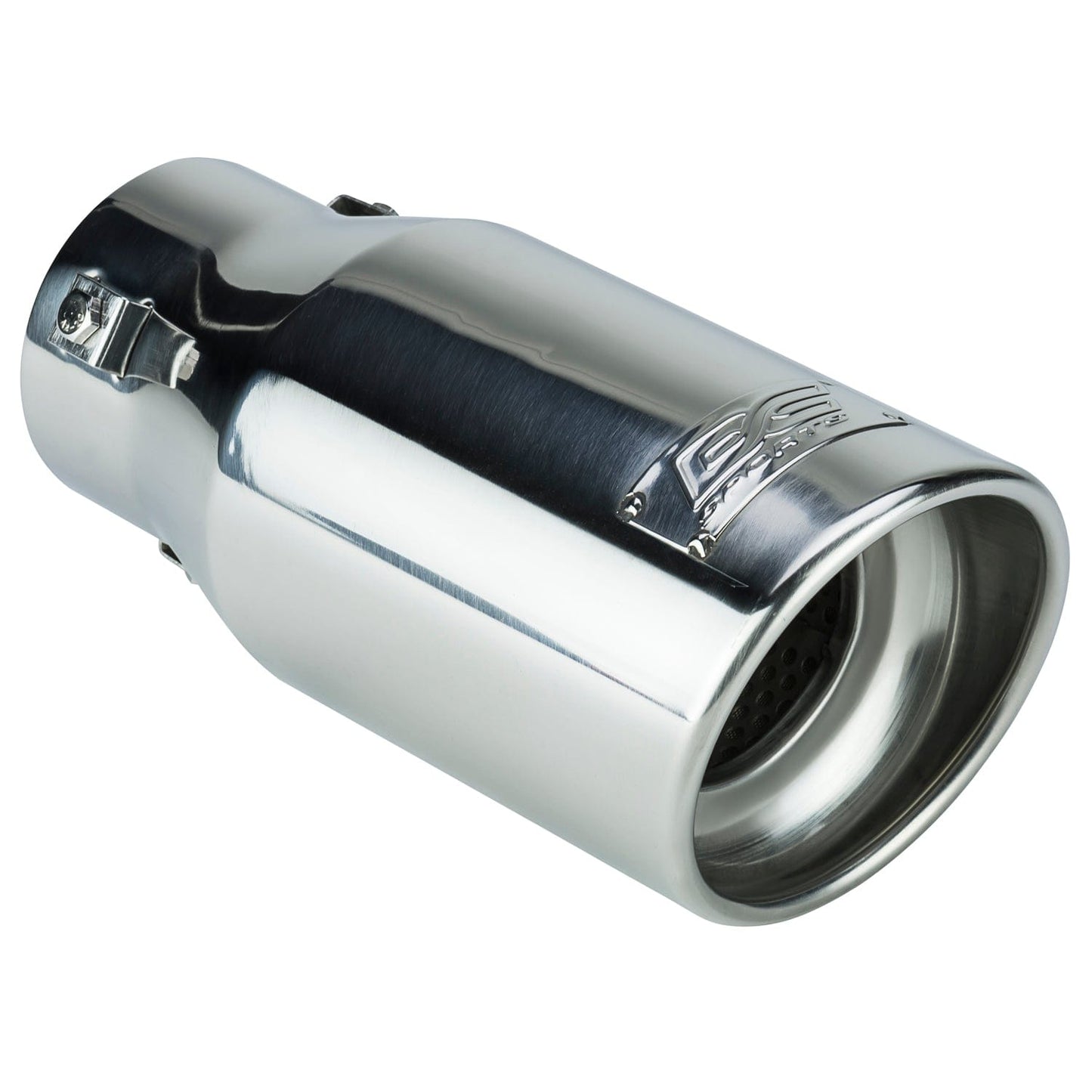 DC Sports DC Sport Universal Bolt On Exhaust Slant Cut Tip 2.875" Inlet 3.87" Outlet