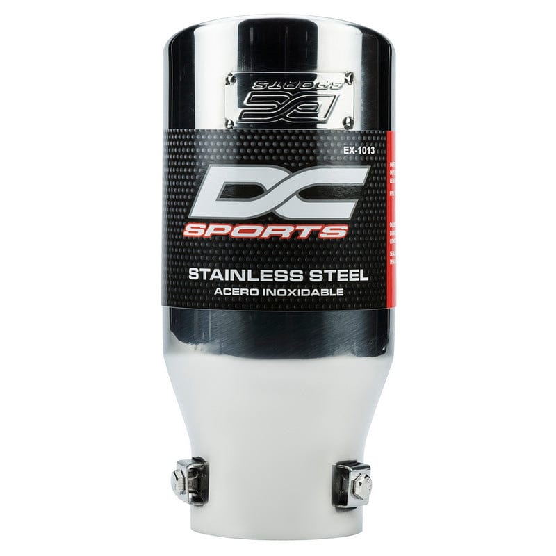 DC Sports DC Sport Universal Bolt On Exhaust Slant Cut Tip 2.875" Inlet 3.87" Outlet