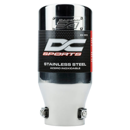 DC Sports DC Sport Universal Bolt On Exhaust Slant Cut Tip 2.875" Inlet 3.87" Outlet