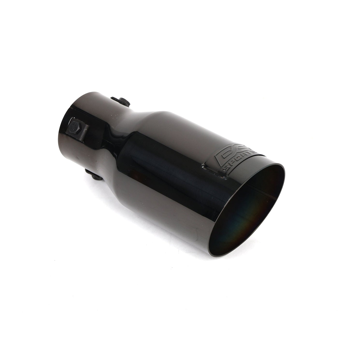 DC Sports DC Sport Black Polished Bolt On Exhaust Tip 2.5"/3.5"