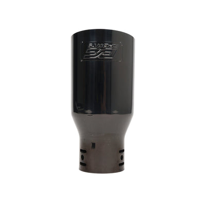 DC Sports DC Sport Black Polished Bolt On Exhaust Tip 2.5"/3.5"