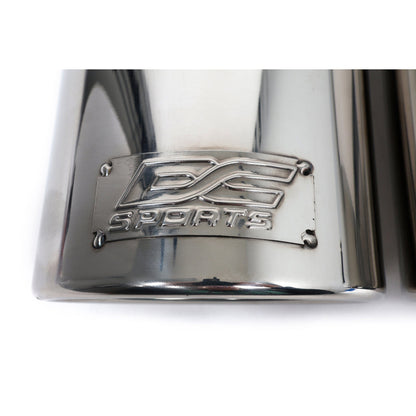 DC Sports DC Sport Polished Stainless Universal Bolt On Exhaust Tip 2.375" 5 Inlet 3.75" Outlet