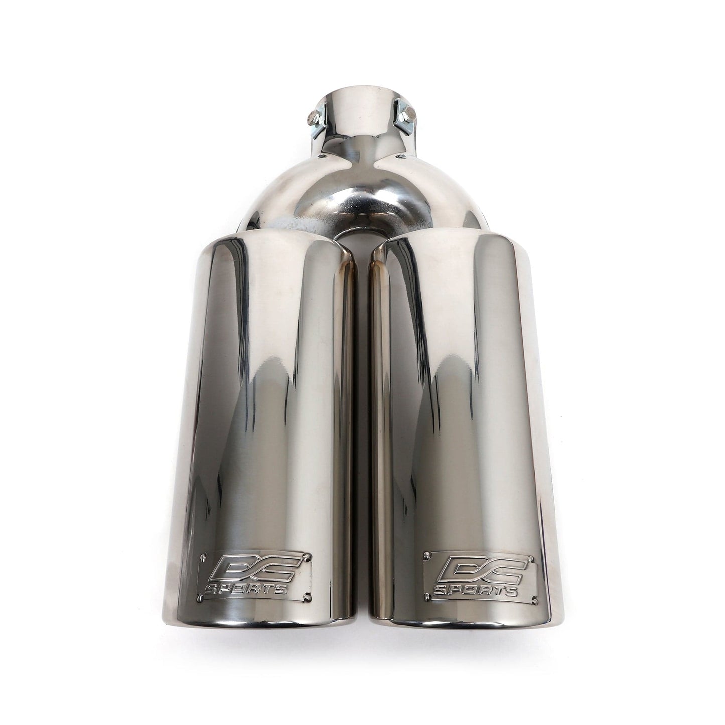 DC Sports DC Sport Polished Stainless Universal Bolt On Exhaust Tip 2.375" 5 Inlet 3.75" Outlet