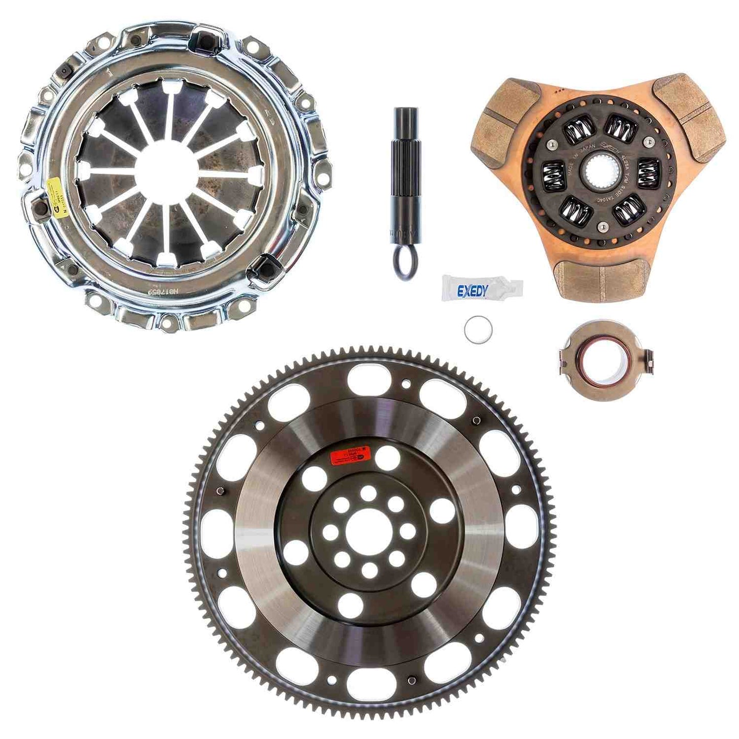 Exedy 2002-2006 Acura RSX Base L4 Stage 2 Cerametallic Clutch Thick Disc Incl. HF02 Lightweight FW 08951FW