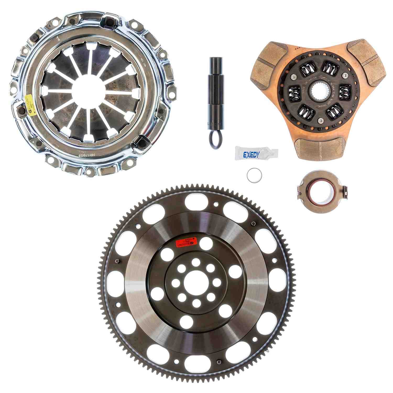 Exedy 2002-2006 Acura RSX Base L4 Stage 2 Cerametallic Clutch Thick Disc Incl. HF02 Lightweight FW 08951FW