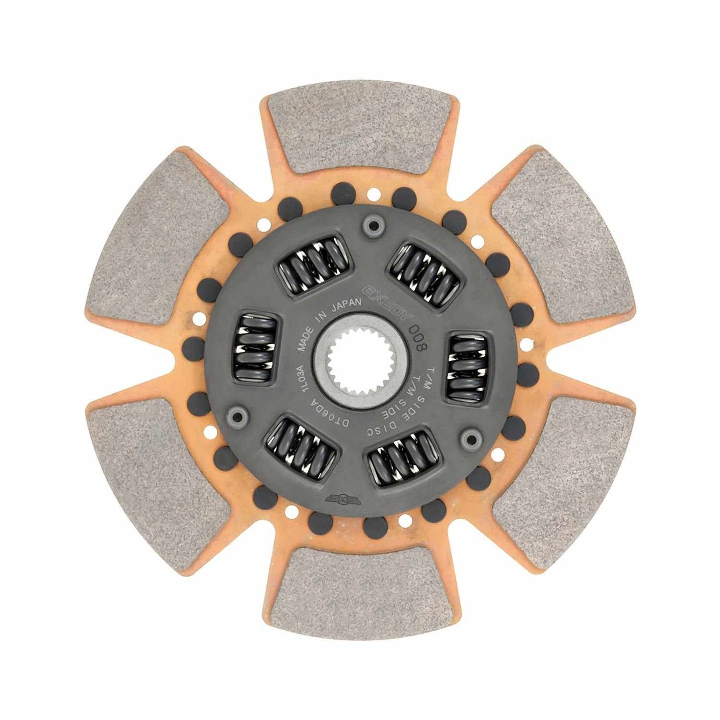 Exedy Hyper Multi Disc Assembly (A) Sprung Center Disc - Replacement Disc Fits ET04XD DT06DA