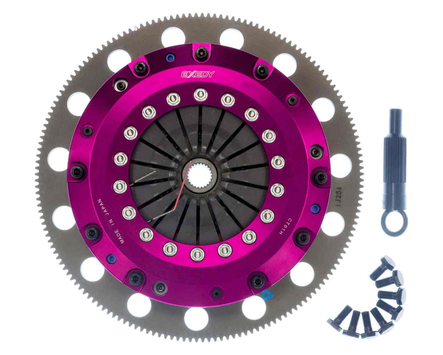 Exedy Racing Stage 4 Twin Metallic Clutch Kit Ford Mustang Boss 302 11-12