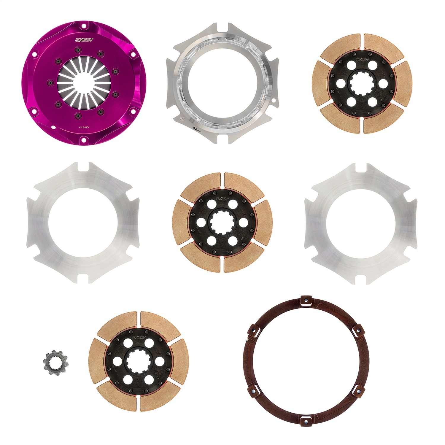 Exedy Universal Builder Series Triple Metallic Clutch Does NOT Incl FW Req. Custom Clutch Actuation FMR300