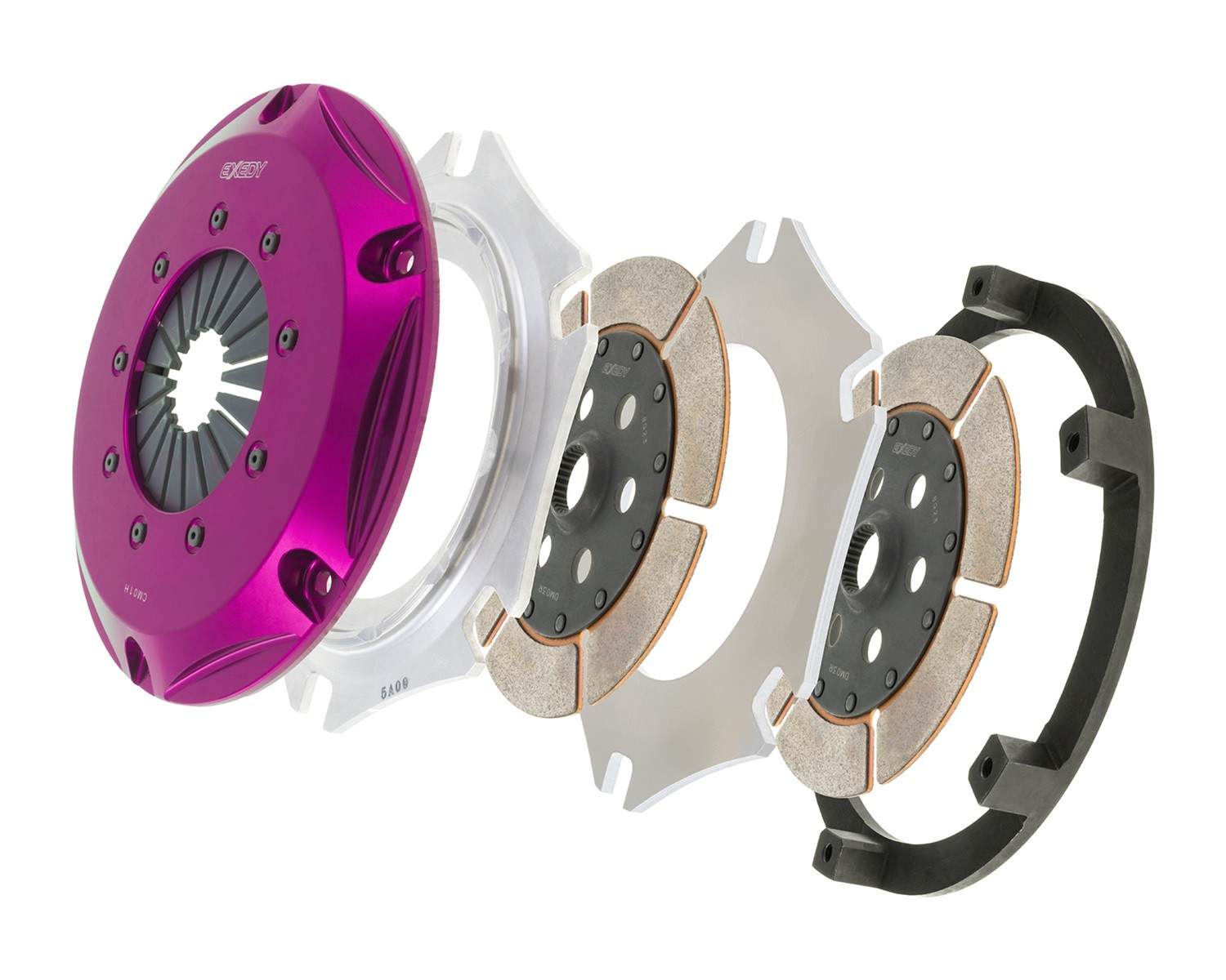 Exedy Universal Builder Series Twin Metallic Clutch Does NOT Incl FW Req'd Custom Clutch Actuation GMR200