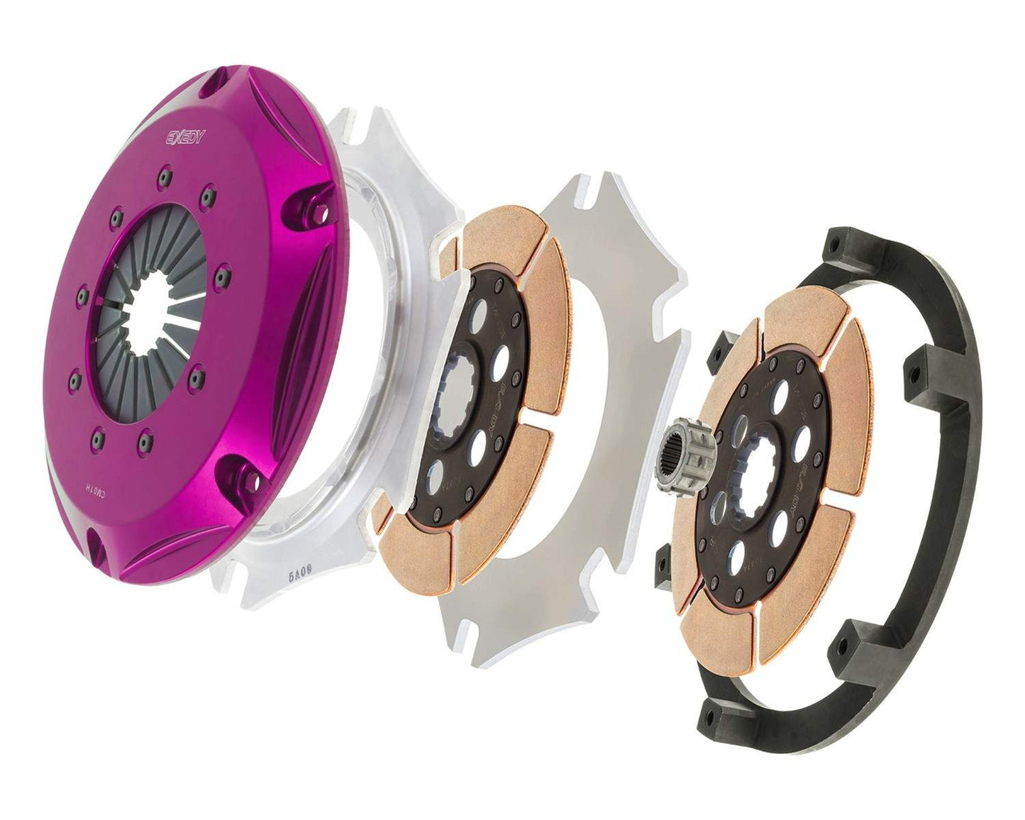 Exedy Universal Builder Series Twin Metallic Clutch Does NOT Incl FW Req'd Custom Clutch Actuation HMR200